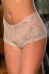 TRANSPARAN BOXER CAPPUCİNO (MGP21123)